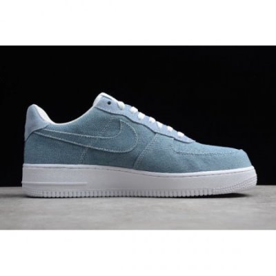 Nike Erkek Air Force 1 '07 Açık Mavi Kaykay Ayakkabı Türkiye - DBCQE5U4